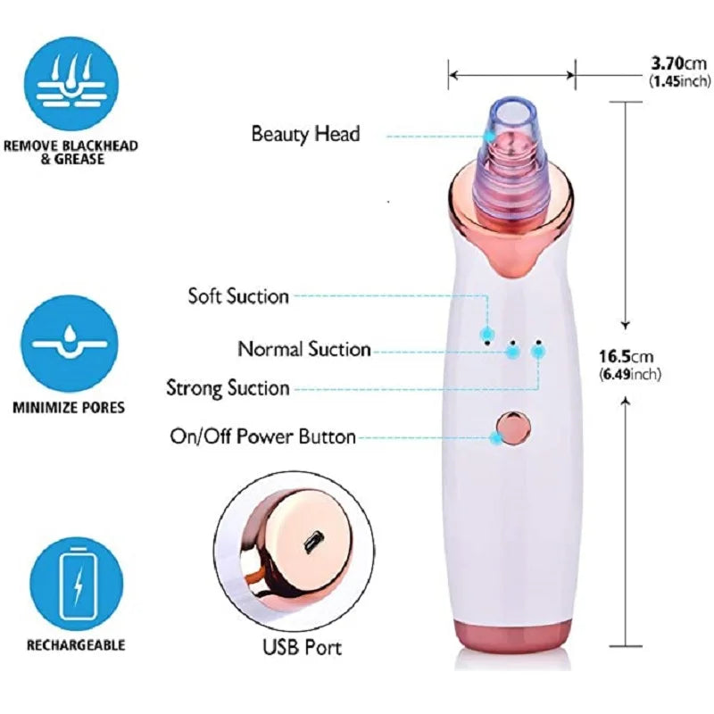 Blackhead Remover Vacuum – T-Zone Deep Clean Tool