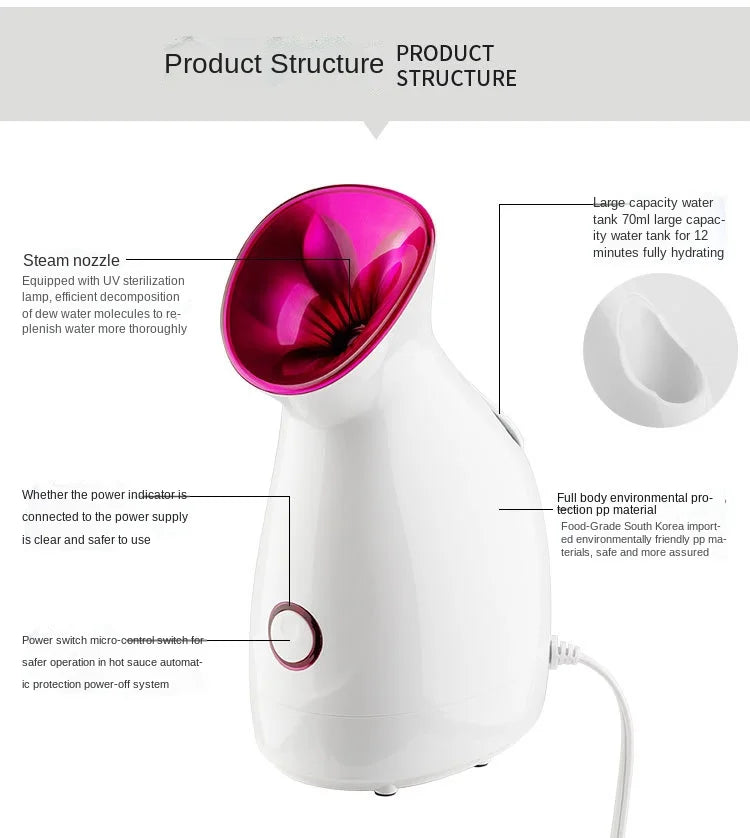 Facial Steamer Household Nano-ion