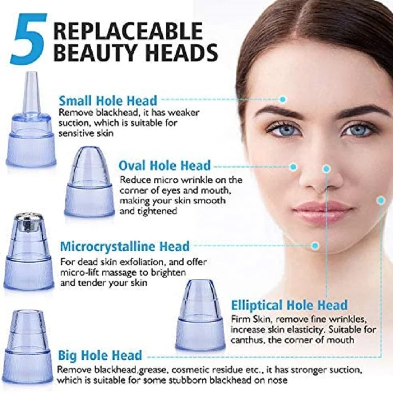 Blackhead Remover Vacuum – T-Zone Deep Clean Tool