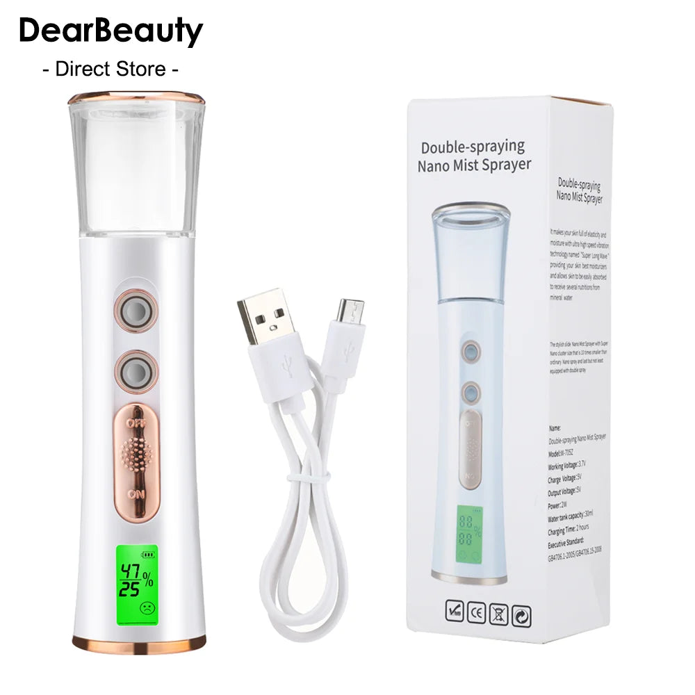Double Spray-head Nano Mist Sprayer