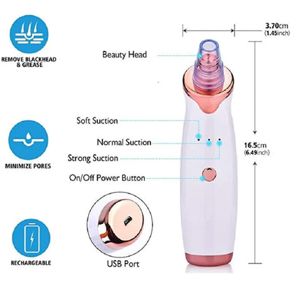 Blackhead Remover Vacuum – T-Zone Deep Clean Tool