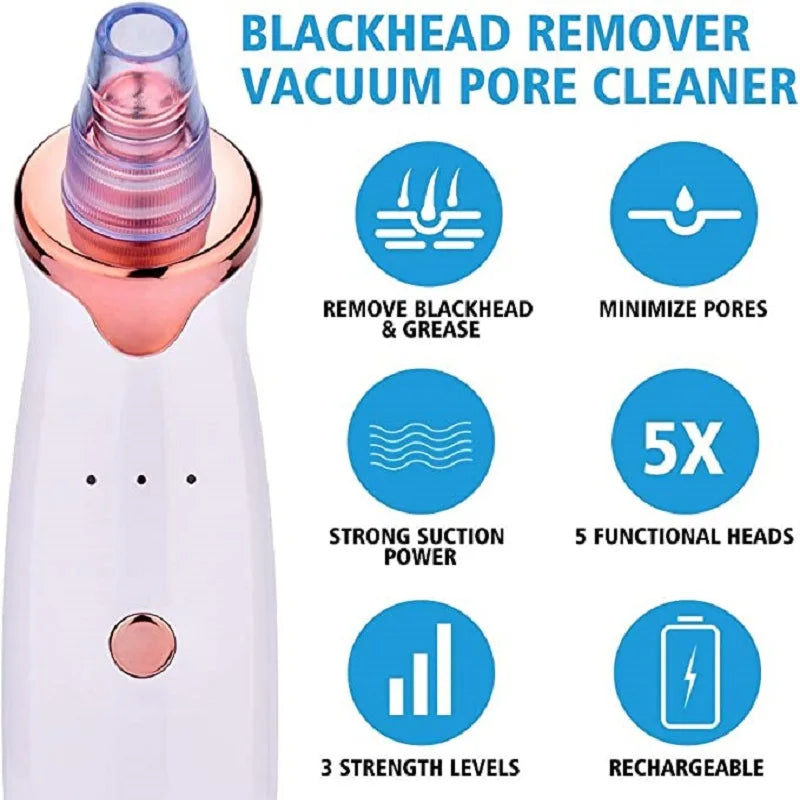 Blackhead Remover Vacuum – T-Zone Deep Clean Tool