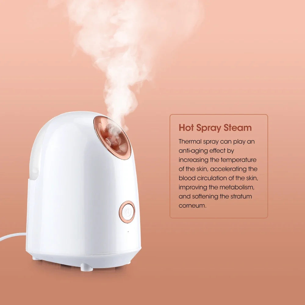 Hot Mist Facial Steamer – Deep Hydration & Pore Care at Home