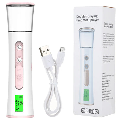 Double Spray-head Nano Mist Sprayer