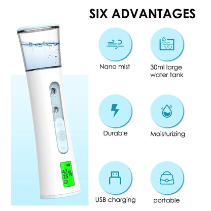 Double Spray-head Nano Mist Sprayer
